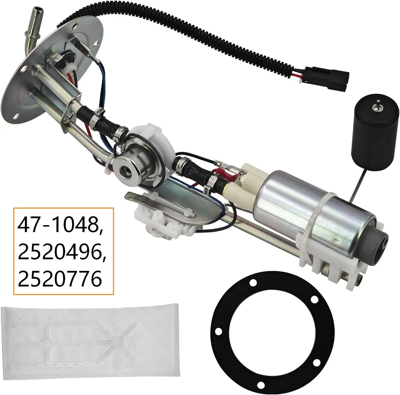 NEW Complete Fuel Pump Module Assembly 5-Bolt For Polaris Sportsman 700 & 800 EFI 4x4 ATV 47-1048, 2520496, 2520776