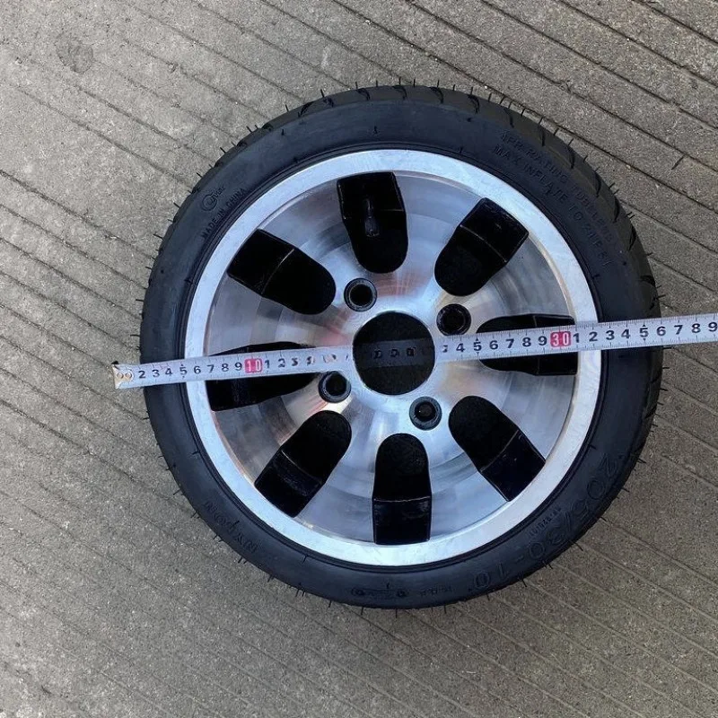 Four-wheel Off-road Motorcycle ATV Kart 205/30-10 Inch Road Tire Vacuum Flat Tire Hub