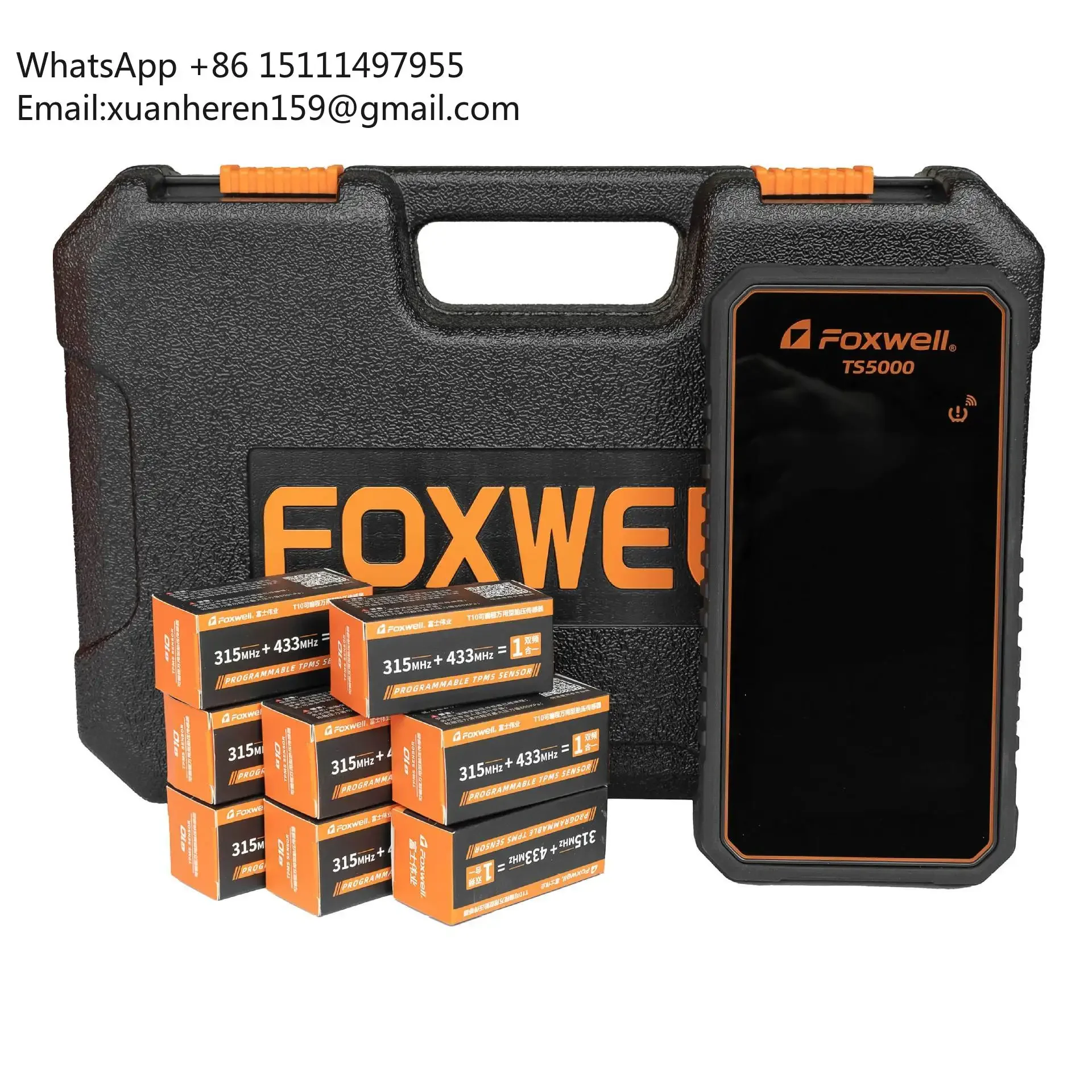 

Новейший программатор FOXWELL TS5000 TPMS + 8 датчиков T20 для автомобильного диагностического сканера с поддержкой ABS/BR/DPF/инжекторов/сброса масла