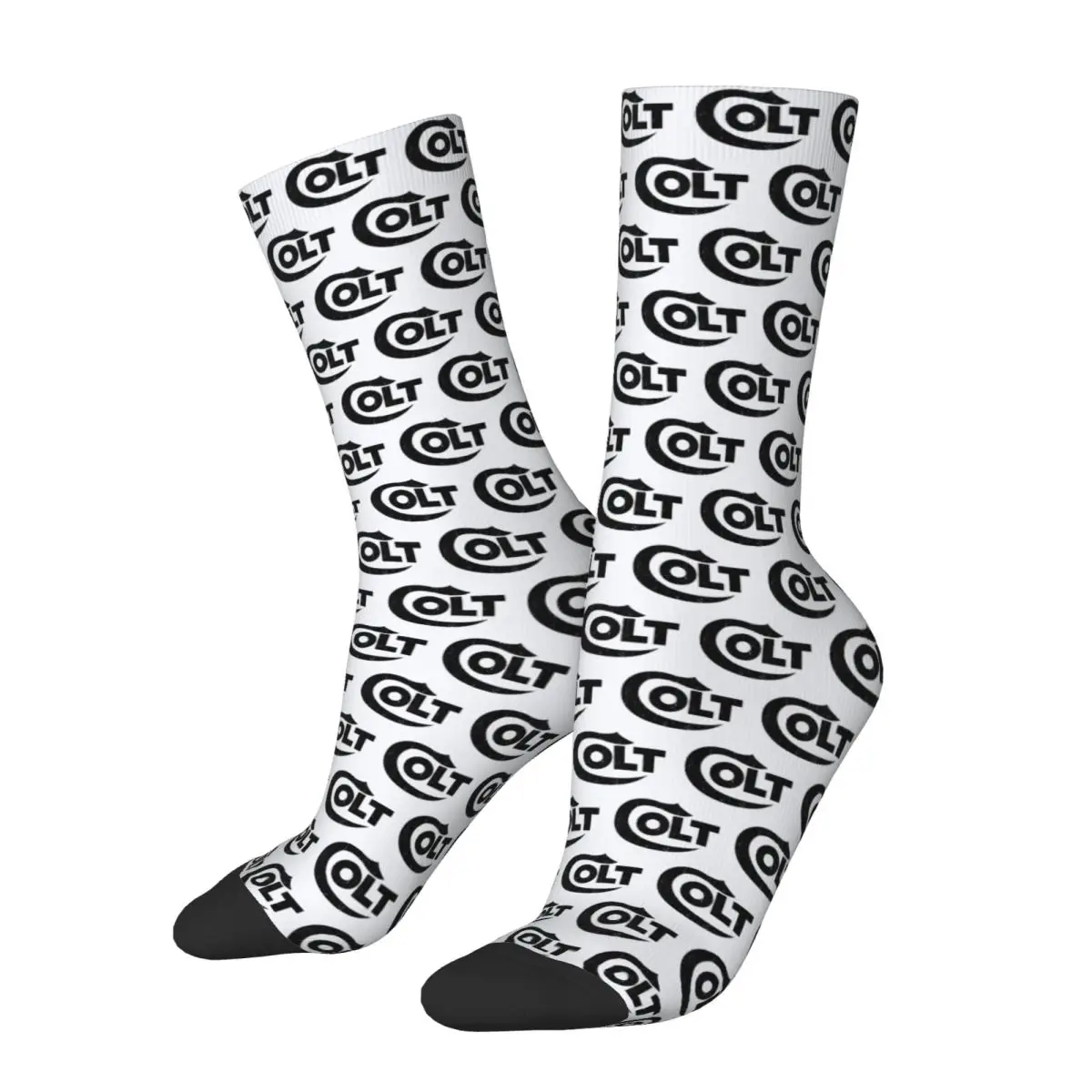 

Colt Firearms Socks Harajuku High Quality Stockings All Season Long Socks Accessories for Unisex Birthday Present