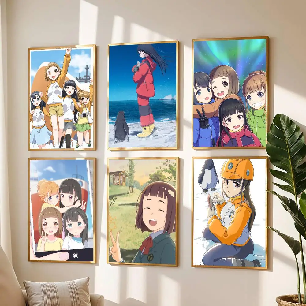 anime A-A Place Further Than the Universe-E Poster Modern Wall Decal for Living Room Cafe Office Bar and Bedroom