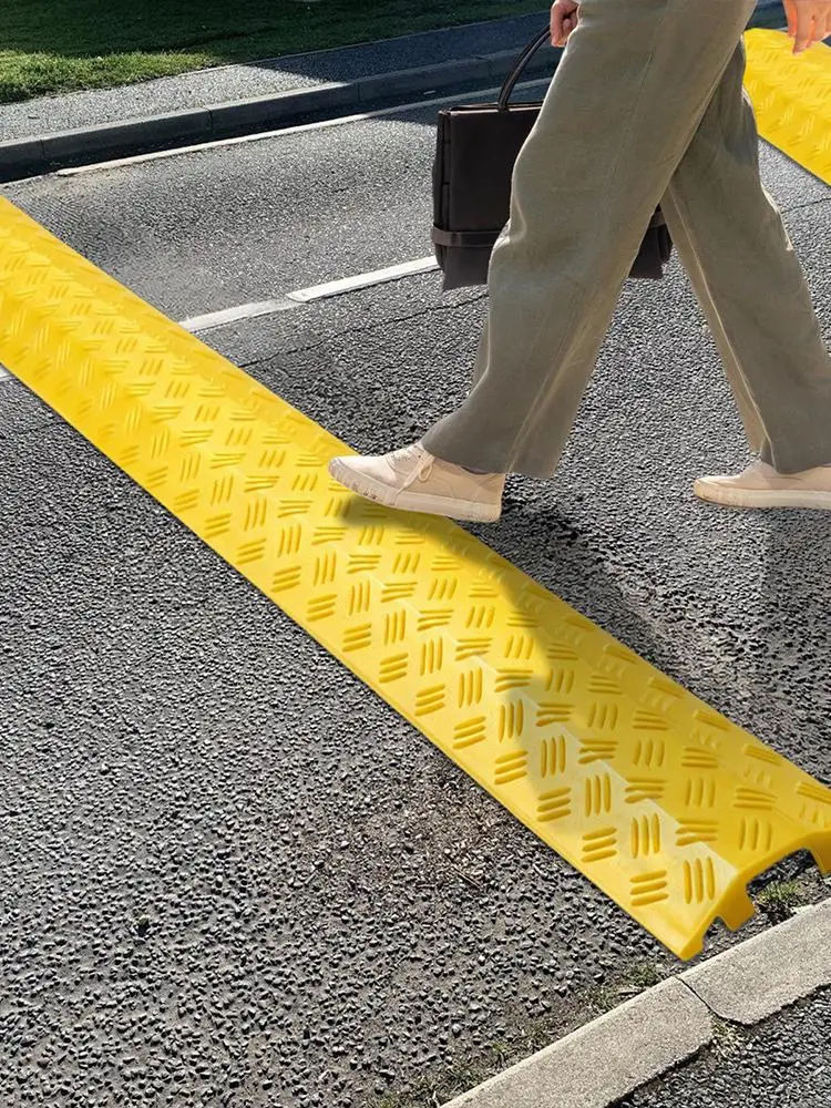 Cable Protector Ramp Extension Cable Floor Protector Power Lines Extension Cord Cover Cable Protector Ramp Wire Cable Cover