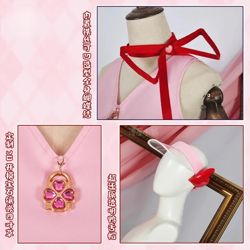 Guardian Chara! Hinamori Amu Red Heart Battle Suit Official Cosplay Costume  Lovely Battle Uniforms Role Play Clothing Full Set