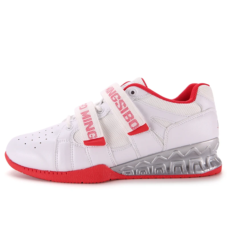 ใหม่รองเท้าผ้าใบยกน้ําหนักสบายรองเท้ายกน้ําหนักหรูหราชายรองเท้ารองเท้ามืออาชีพสําหรับนักยกน้ําหนัก