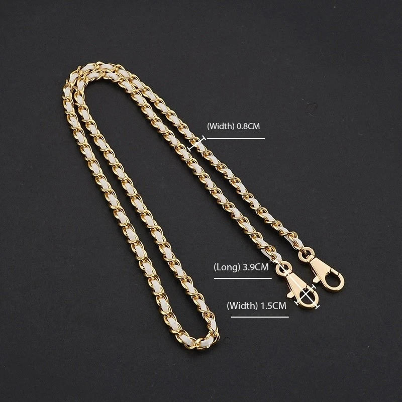 Xiaoxiangfeng bag chain replacement crossbody bag shoulder strap leather metal small bag chain accessories