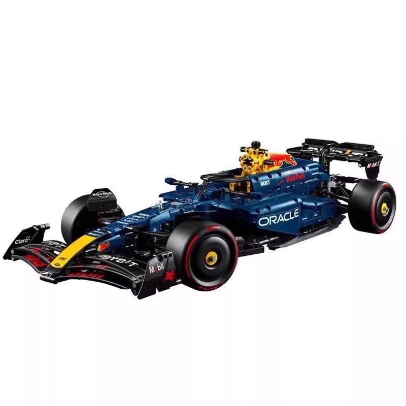   Racing F Mechanical up 42206 Super Racing Car Model High Difficul Assembly Building Blos Boys Toy 