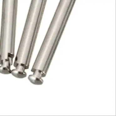 

100Pcs/Box Dental Prophy Brush Heads Nylon Latch Polishing Brush for Dental Lab Disposable Polisher Tips Flat Shape