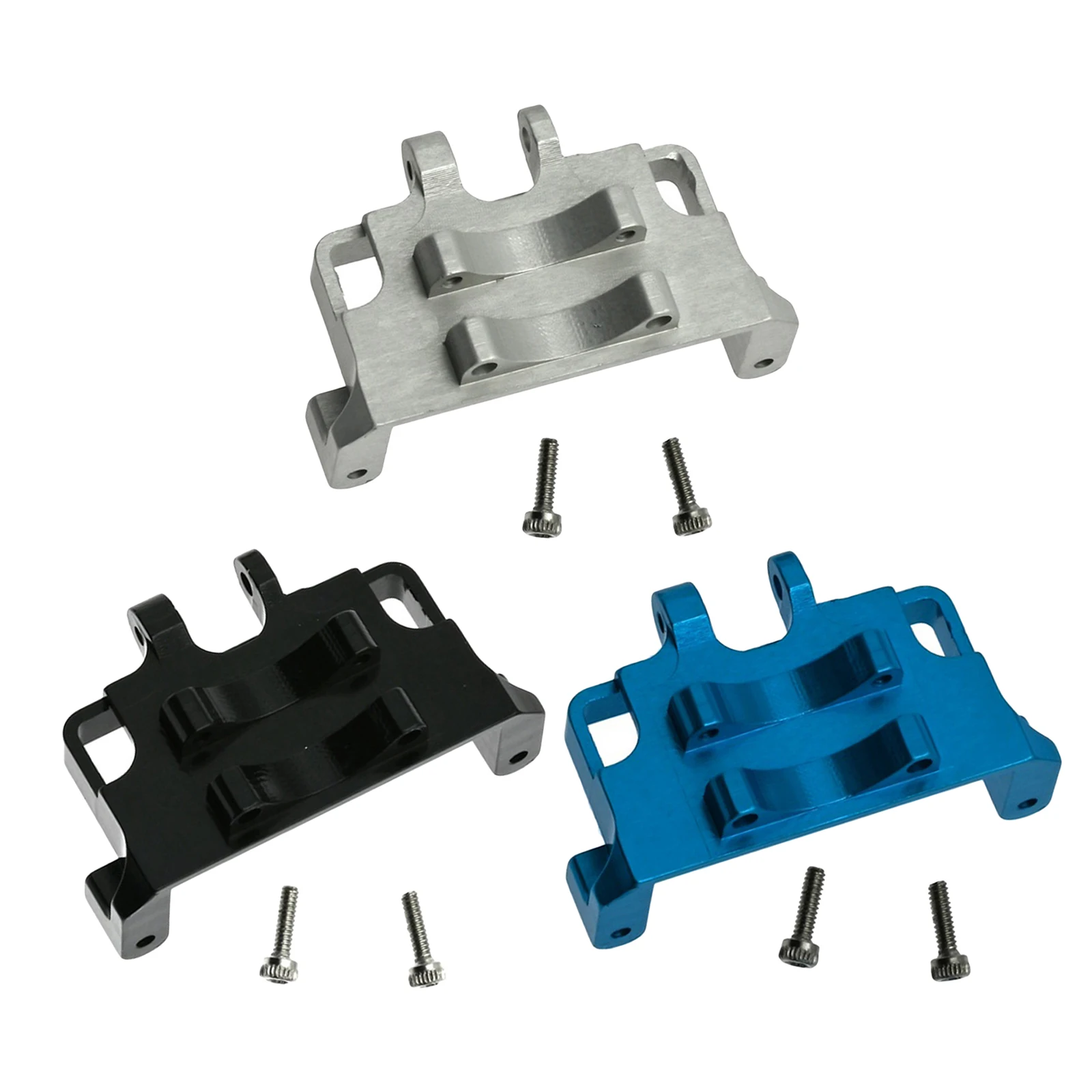 Metal Aluminum Steering Servo Mount Bracket for Axial SCX24 AXI90081 AXI00002 1/24 RC Crawler Car