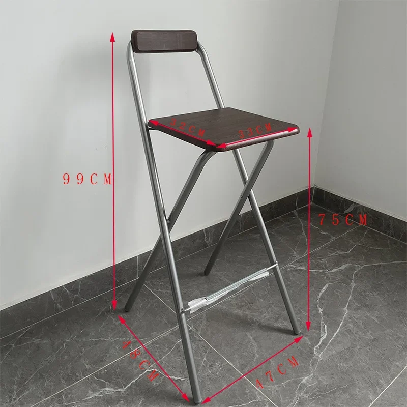 Balcony Bedroom Bar Chairs Dining Velvety Kitchen Commercial Waterproof Simple Bar Chairs Backrest Meuble Bar Furniture Japanese