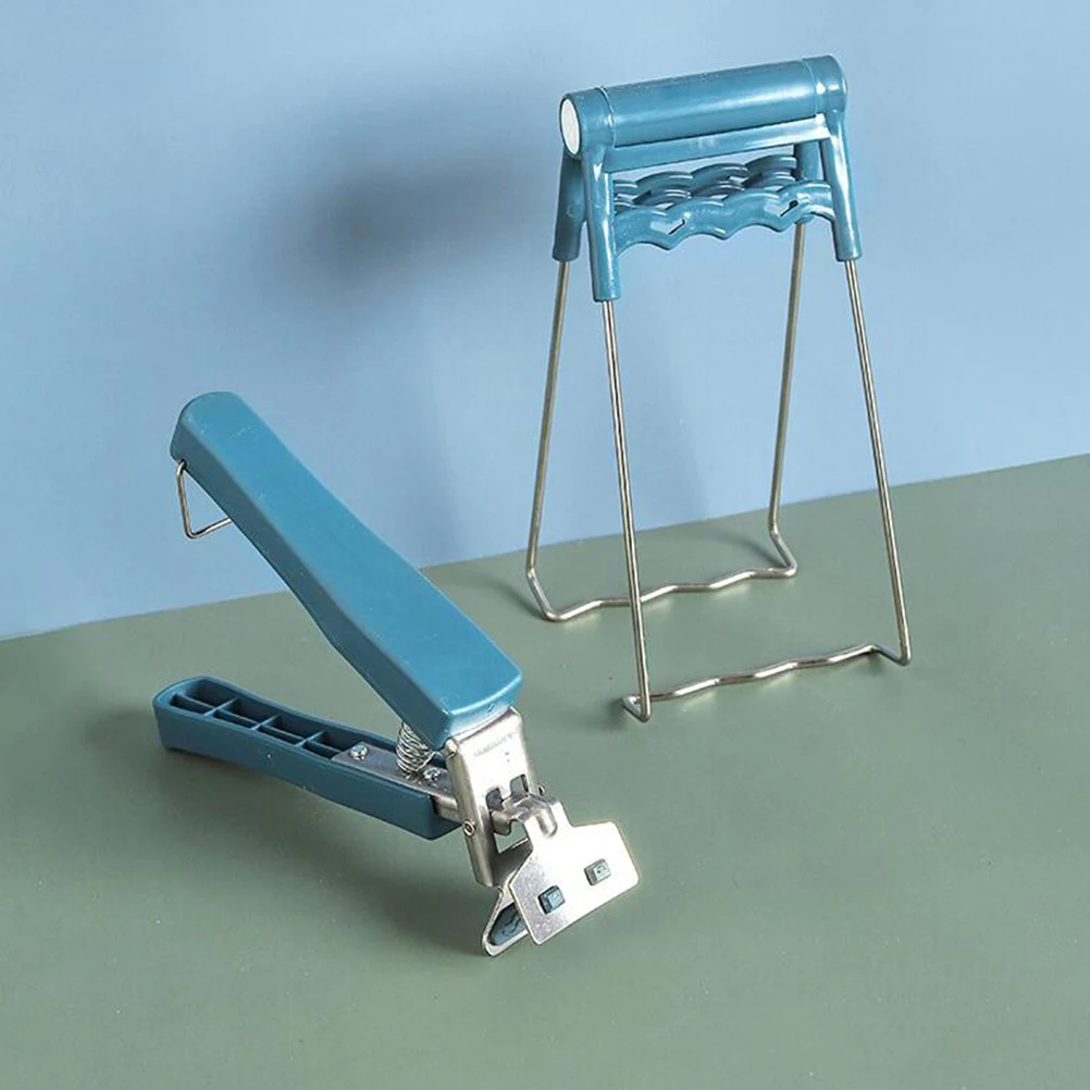 

2 Pcs Anti-slip Anti-scalding Clip Hot Anti-heat Multi-purpose Dishes Clamp Tool Clips Kitchen Gadget Plate Non-slip