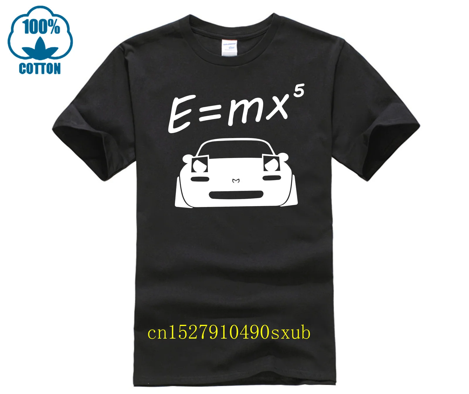 MAZDA MX5 NA E = MX5 tshirt homme et blanc T shirt eunos Ref 4300