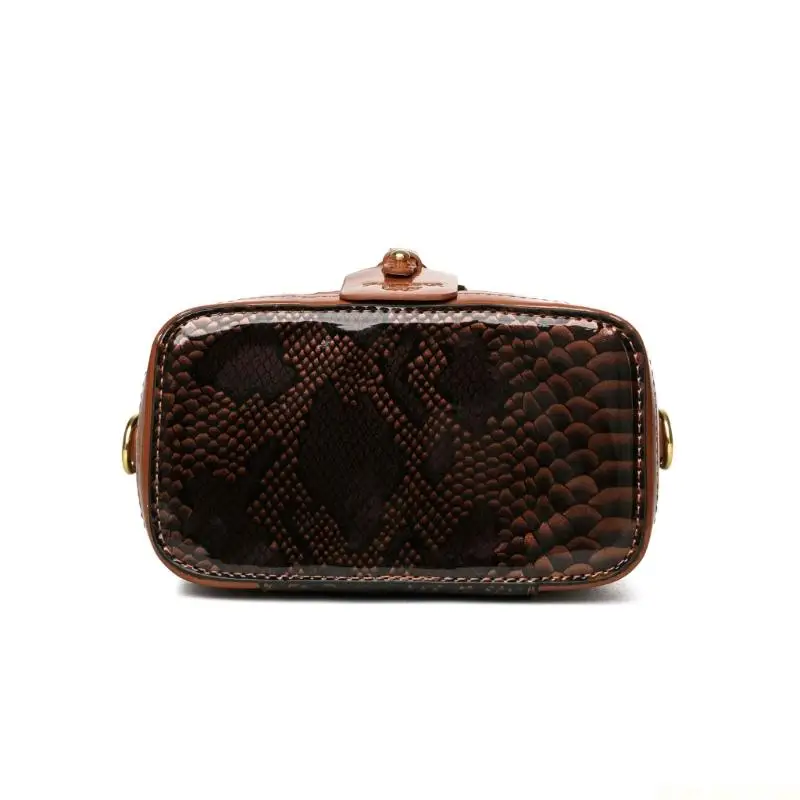 

X90D Retro Inspired Shoulder Bag with Three Carrying Option Handbag Crossbody PU Leather Practical Evening Bag for Women