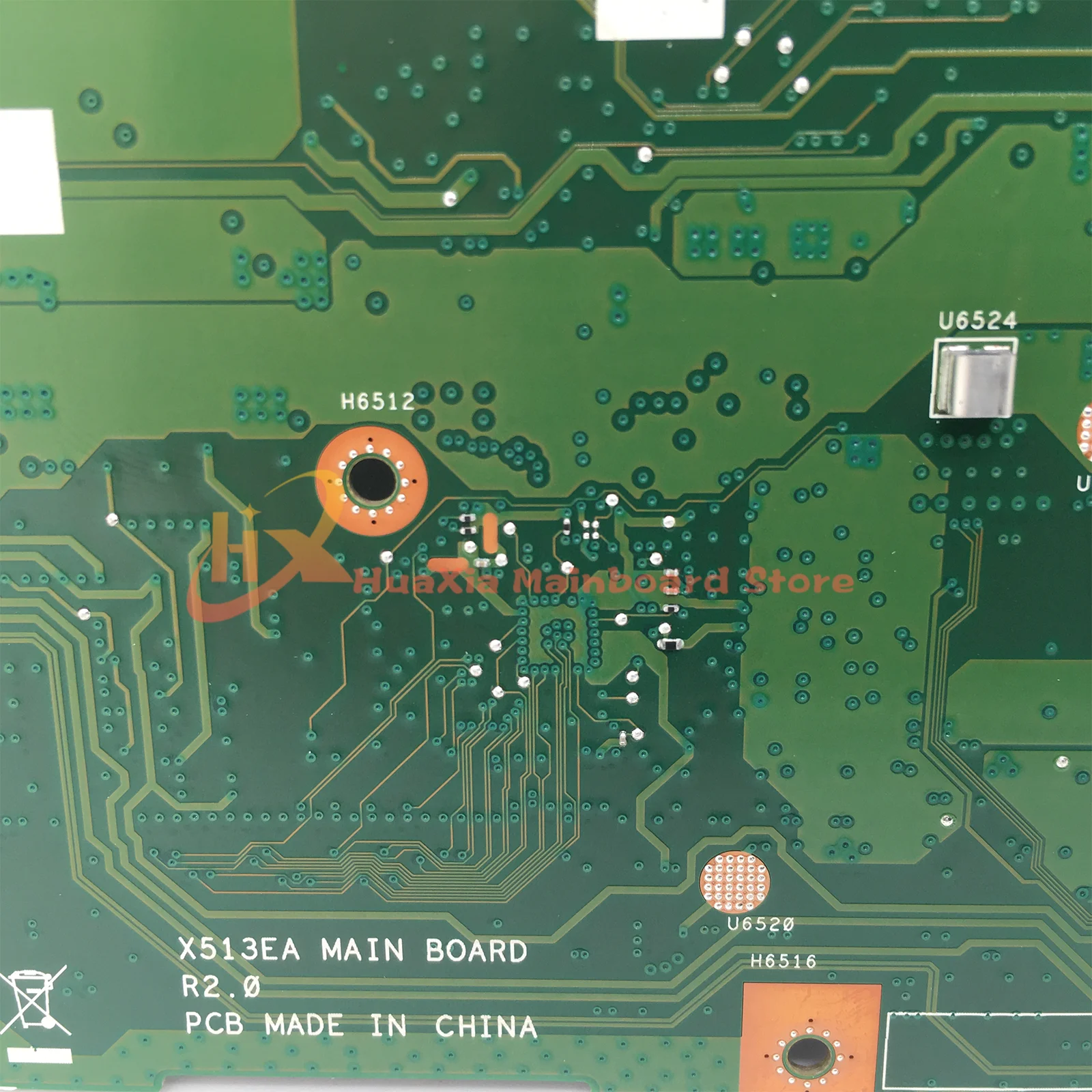 Imagem -06 - Mainboard para Asus X513ea X513ep R513e K513e F513e A513e X513eq Portátil Placa-mãe Uma V2g i3 i5 i7 11th Gen Ram4gb 8gb X513e