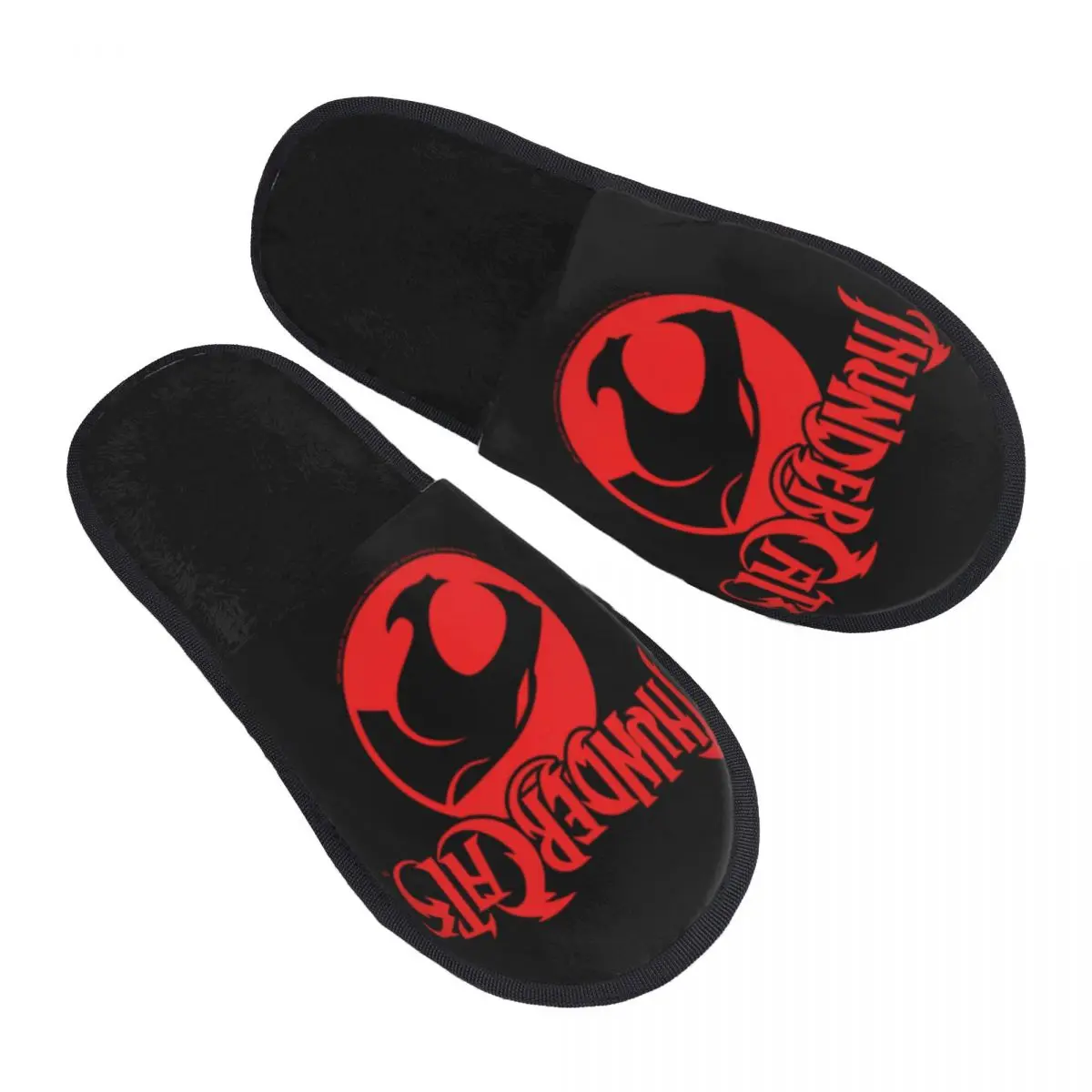 Custom Thundercats Logo House Slippers Women Comfy Memory Foam HiMan Cheetara Slip On Spa Slipper Shoes