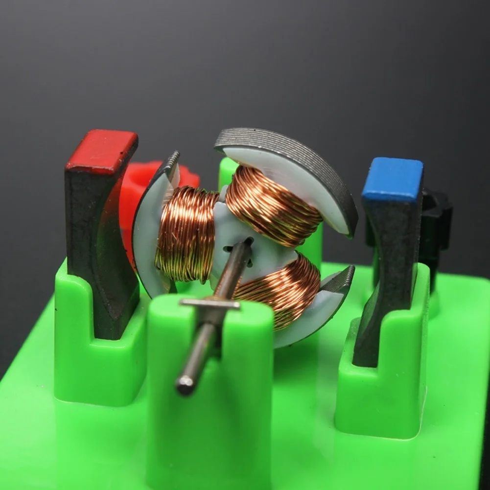 DIY DC Electrical Motor Model Physics Experiment Aids Educational Students Toy