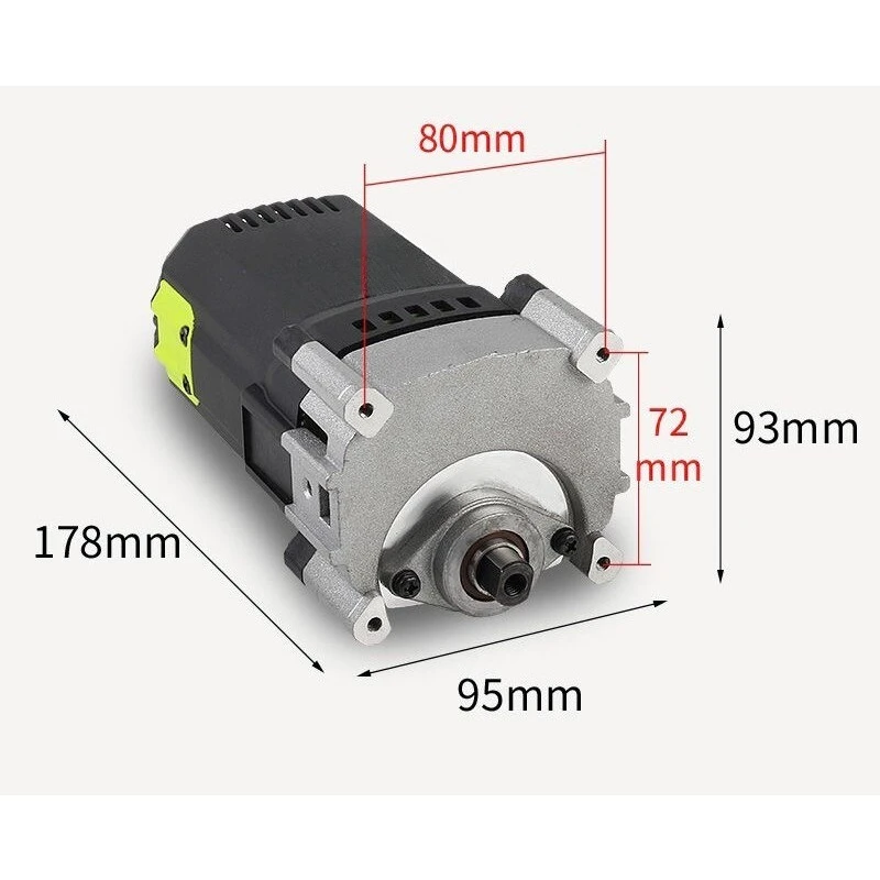 Submersible Saw Motor  4 Inch, Copper Wire Replacement Motor for Woodworking Table Saw