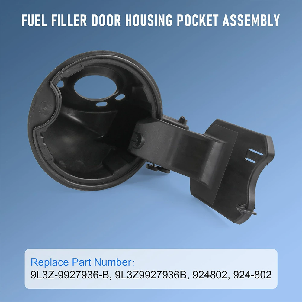 Fuel Gas Filler Door Housing Pocket for Ford F150 2009 2010 2011 2012 2013 2014 9L3Z-9927936-B