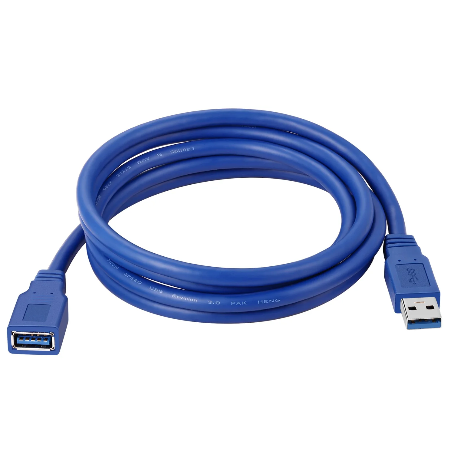 1m USB 3.0 Extension Cable Male to Female M/F Adapter Cord Super Speed Data Transfer Charging Transmission Hard Disk Connection