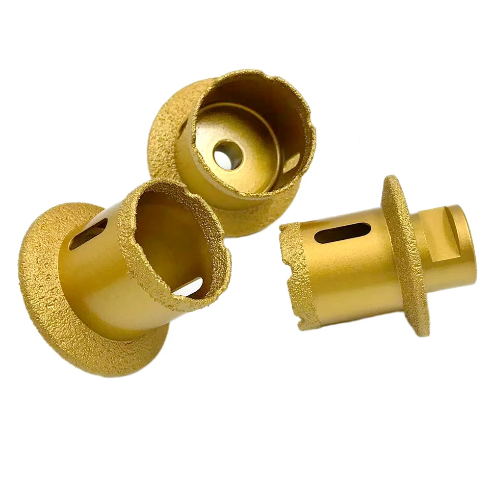 1 ชิ้นสูญญากาศ Brazed Hole เจาะ Diamond Hole Saw เจาะ Core Bits สําหรับกระเบื้องหินอ่อนกระเบื้องพอร์ซเลนอ่างล้างหน้า Hole เปิด