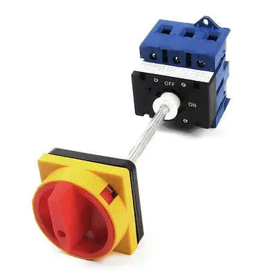 AC220V AC380V AC690V 80A On/OFF 6 Screw Terminals Rotary Changeover Switch GLD11-80/08