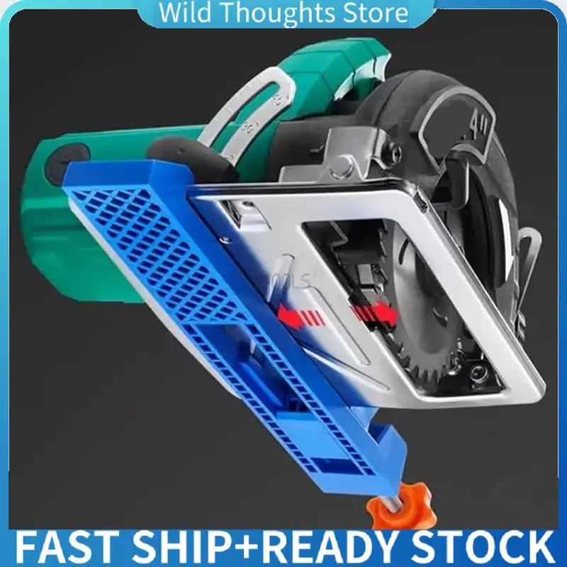 

Obviouslye Adjustable Cutting Machine Base Guide, Electric Circular Saw Milling Positioning Clamp, Wood Cutting Guide-[Qahk]