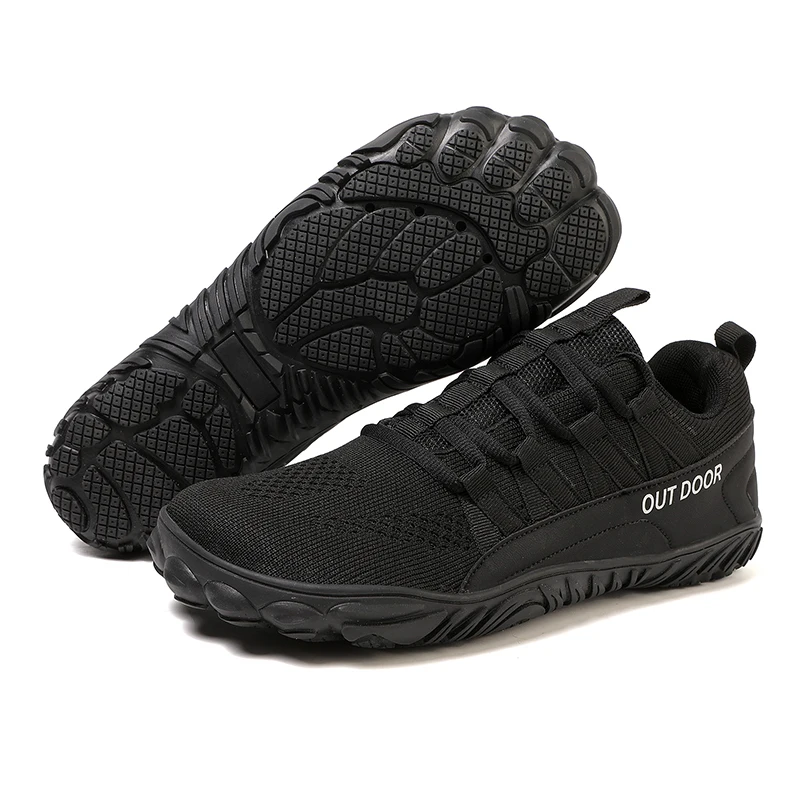 

Men‘s Walking Shoes Plus Size Outdoor Sneakers Wide Palm Wide Last Shoes Barefoot Casual Shoes Hiking Shoes Yoga Fitness Shoes
