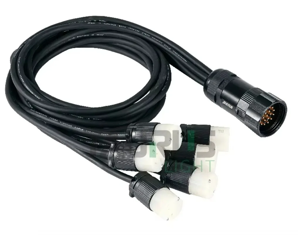 Socapex to Powercon Cable