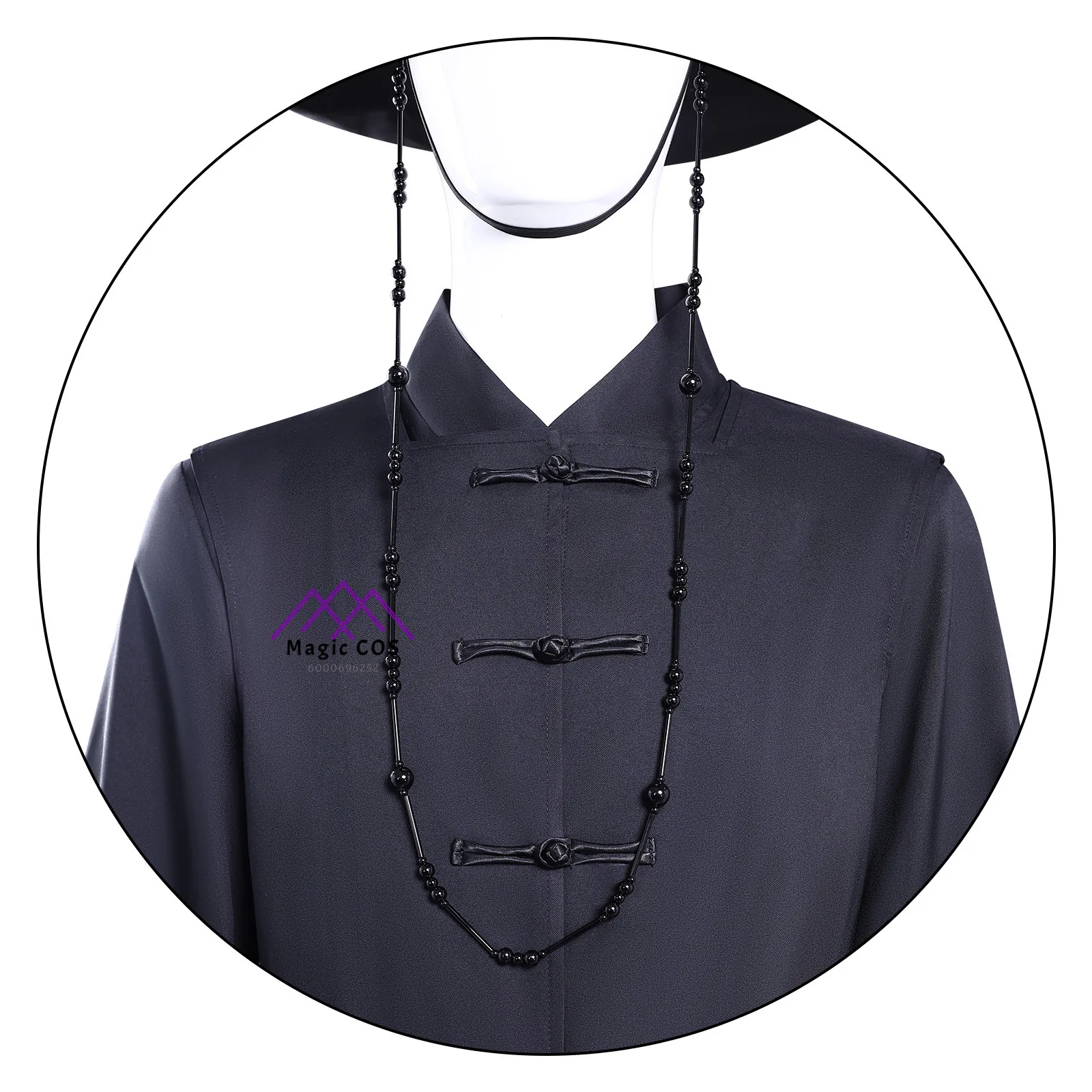 K-POP شيطان الصيادين ساجا الأولاد تأثيري حلي الكبار الذكور الأسود KPOP نمط دعوى مجموعة كاملة أنيمي الملابس لبدلة حفلة الهالوين