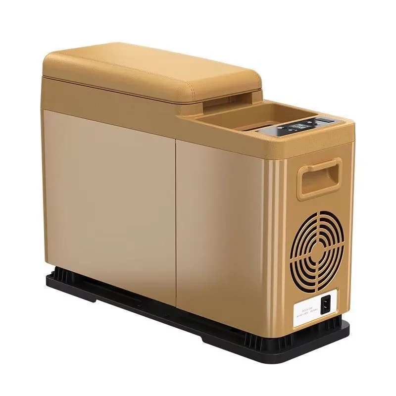 CF8 8L 12v Portable Car Freezer Compressor Car Refrigerator Armrest Car Fridge for Sell on Low Price - view 3