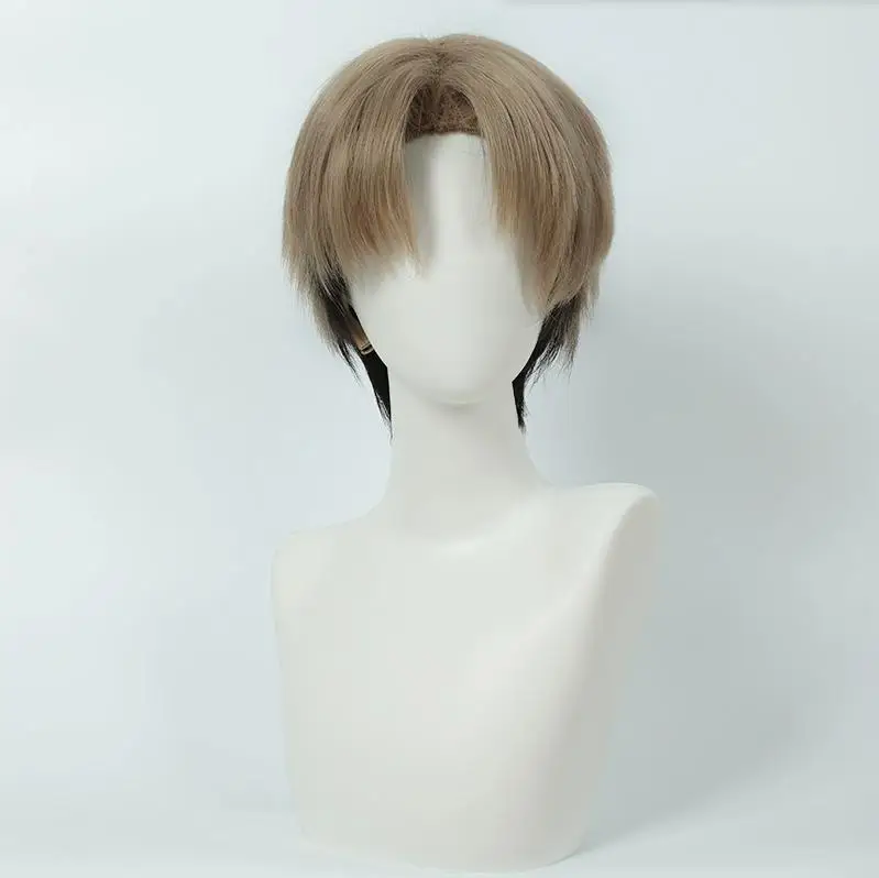 

Anime Kishibe Cosplay Wig Black Gradient Heat Resistant Synthetic Hair Wigs