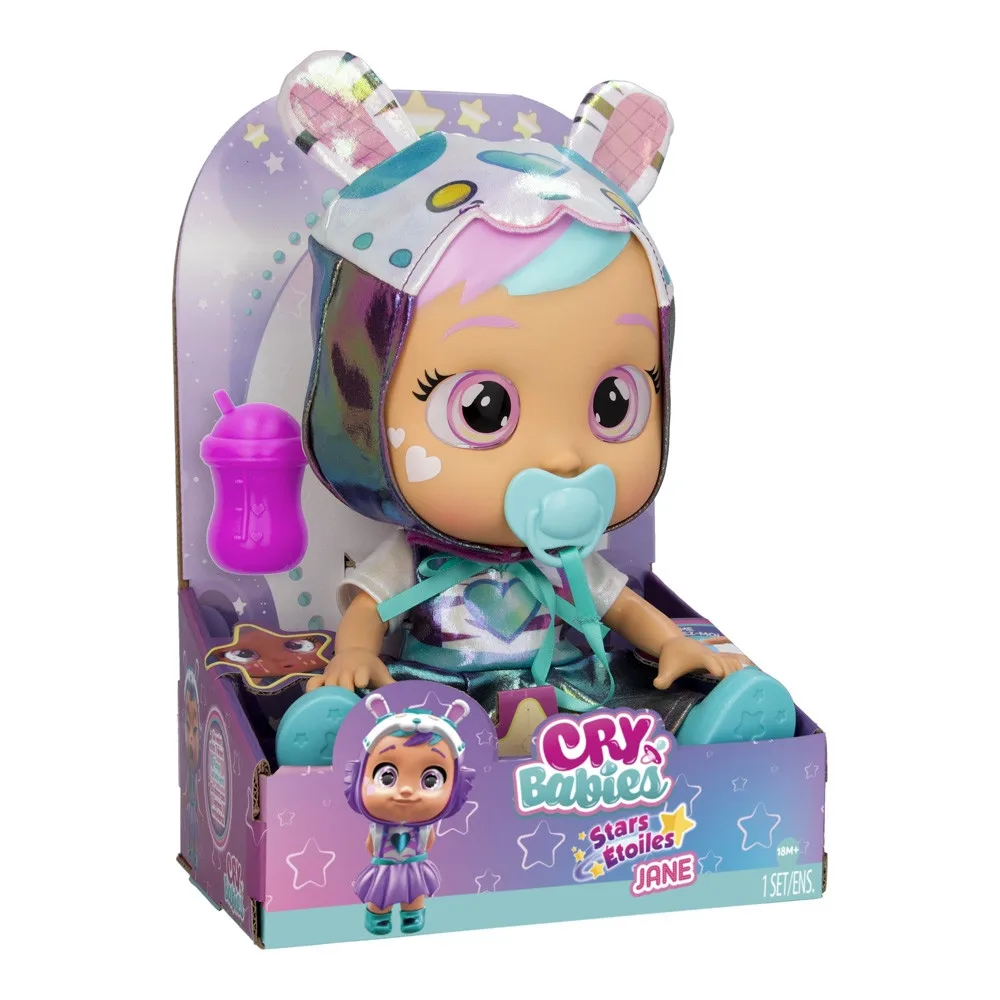 Cry Babies Stars Jane Eyes Glow Multichildren Doll-BR2240