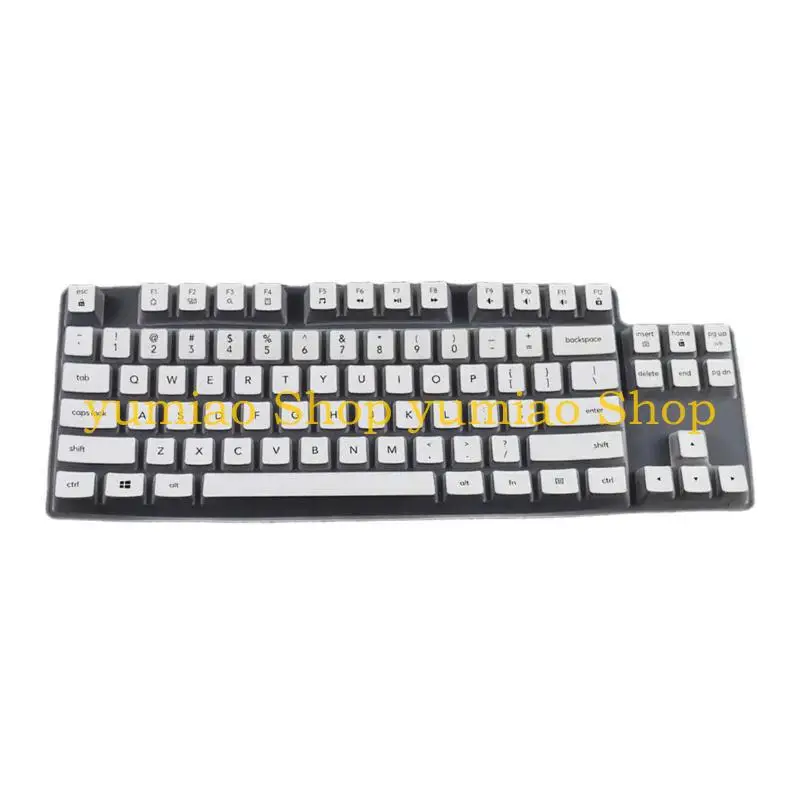 587B Laptop Keyboards Cover Protectors for K835 K855 Silicone Keyboards Film Transparents Skin Protective Accessories