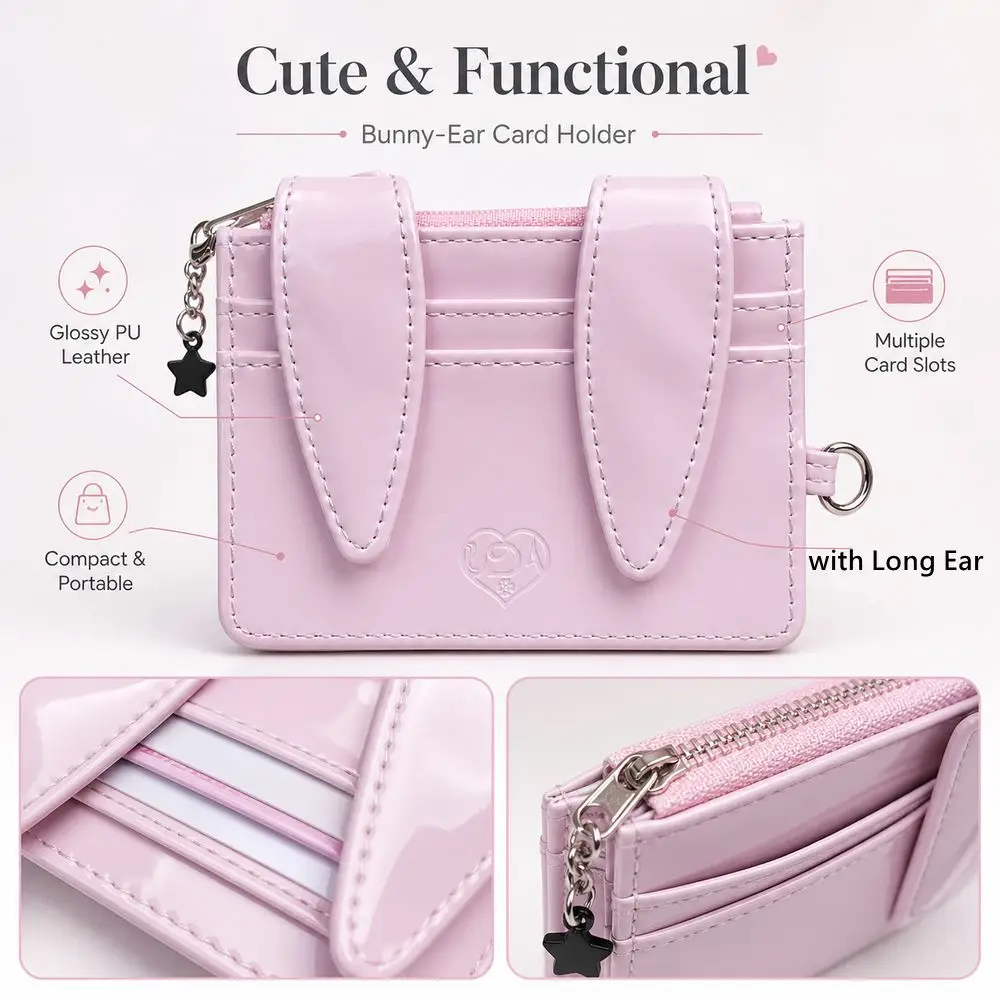 High Quality Multi-Card Slot Card Holder Portable Waterproof Multi-Card Slot Storage Bag PU Leather Portable ID Card Holder