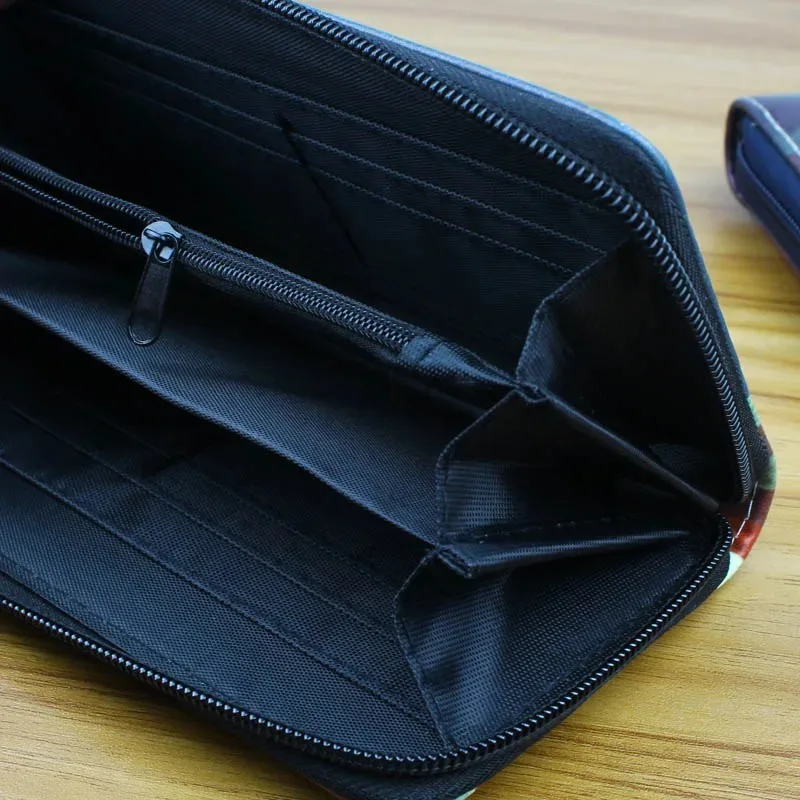 النساء محافظ سيدة المحافظ ريترو المملكة المتحدة العلم نمط أكياس المال الفتيات حقيبة يد محفظة نسائية للعملات المعدنية طويلة مخلب المحفظة بطاقات الهوية حامل بورس أكياس