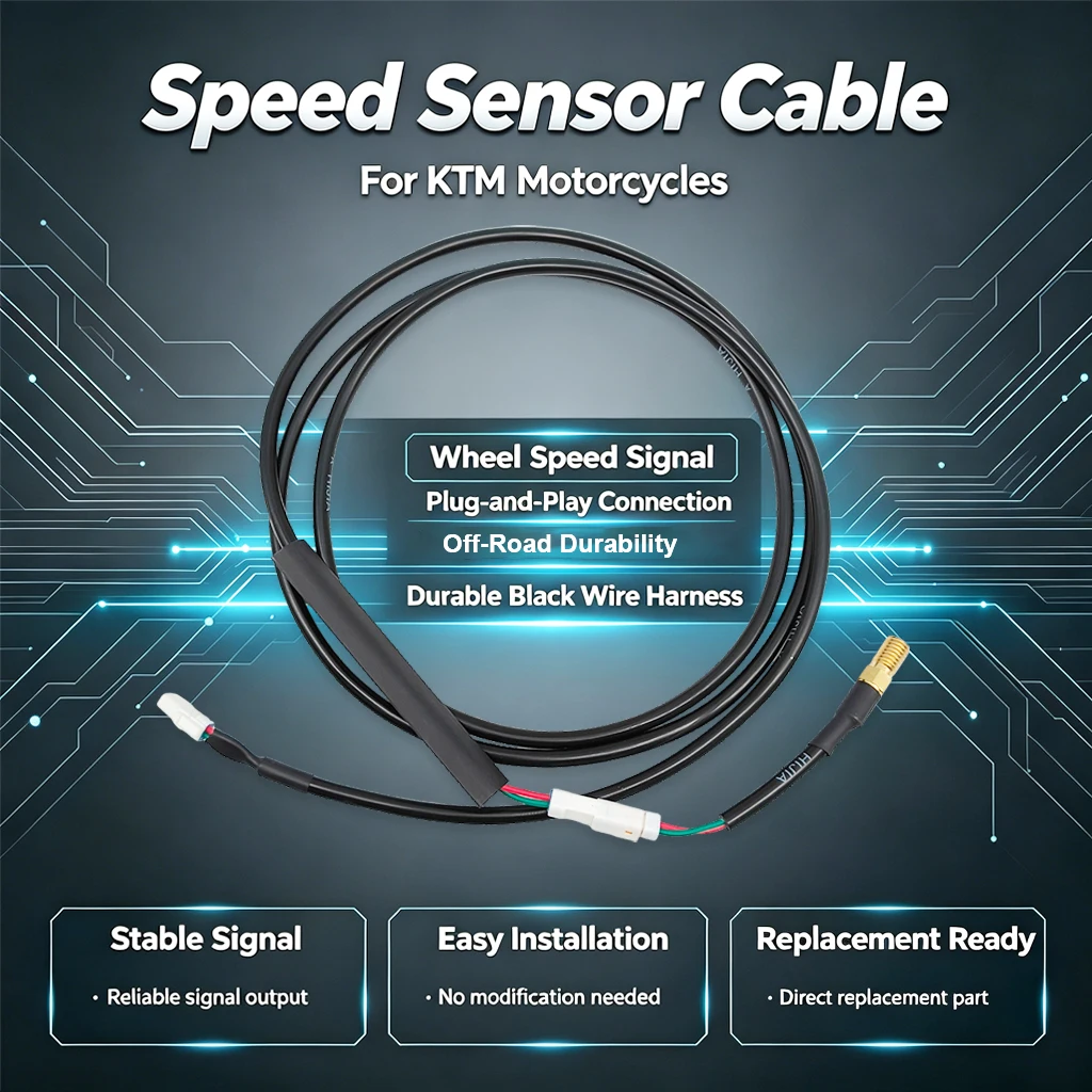Motorcycle Speed Sensor Cable Cable For Digital Speedom For KTM EXC EXCF XCW XCF-W XWF 2006-26 HUSQVARNA FE TE GASGAS EC EF EWF