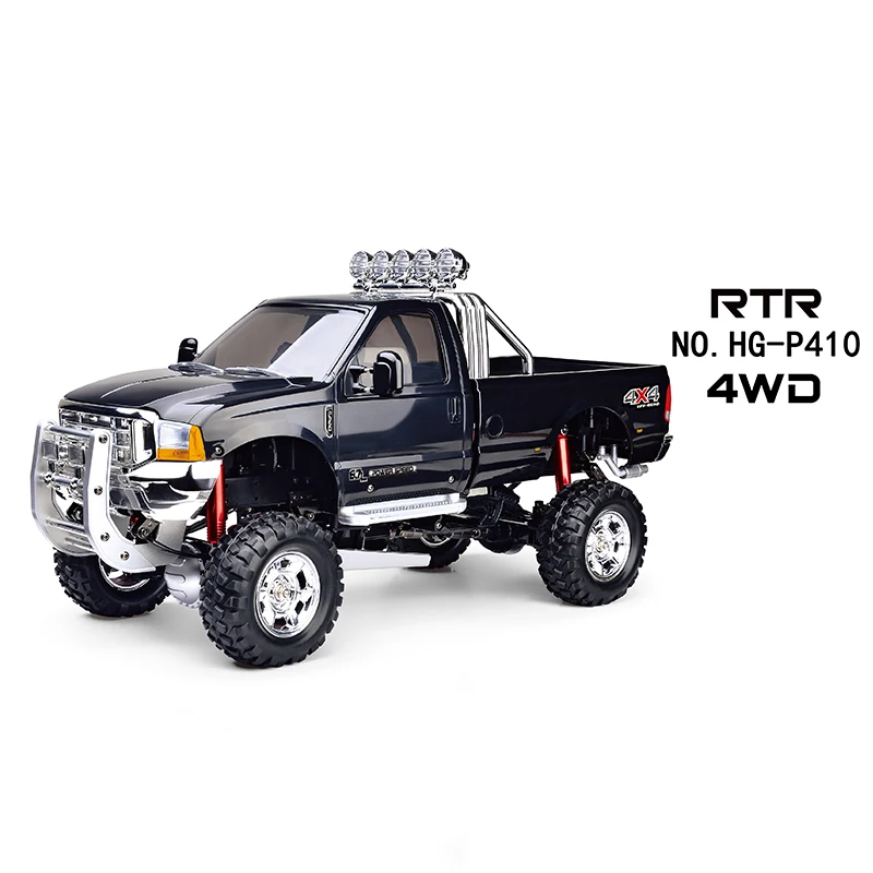 HG P410 1/10 Scale Pickup 4*4 Rally Racing Crawler Car With 2.4G Radio Motor ESC For DIY Raptor RC Truck TH16938