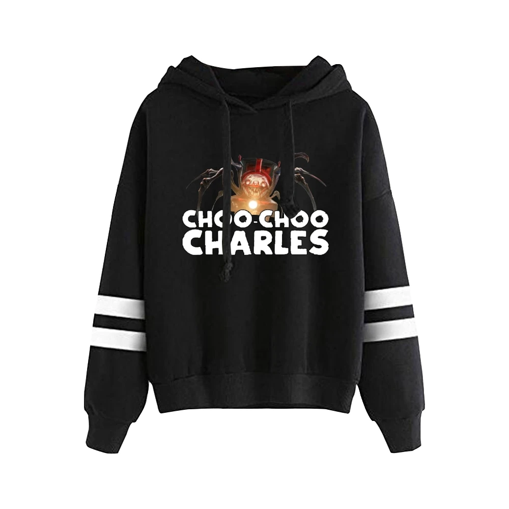 

2026 Choo-Choo Charles Game Pocketless Parallel Bars Sleeve Sweatshirts Women Men Hoodie Harajuku Streetwear Unisex Clothes