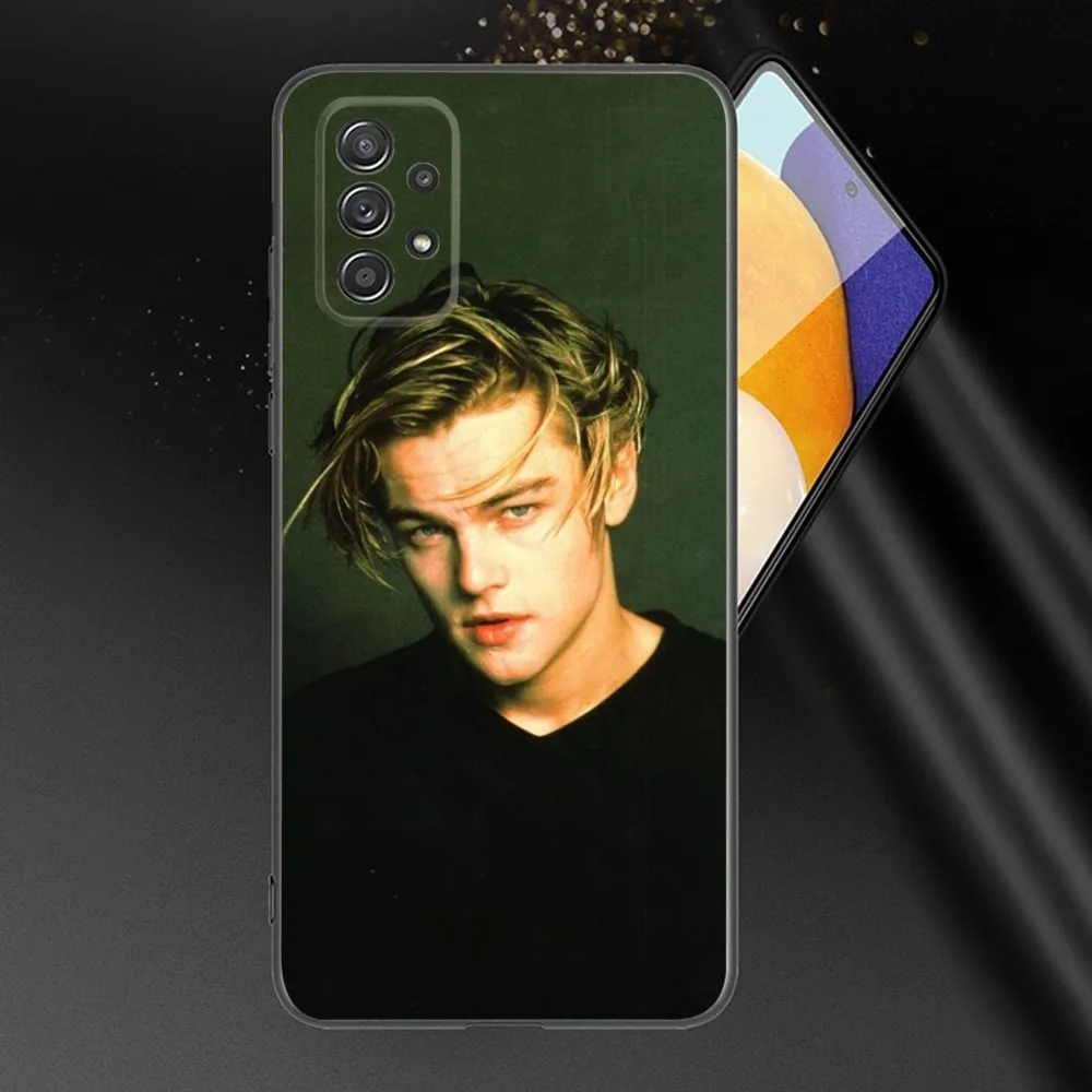 L-Leonardo Actor D-Dicaprio Phone Case For Samsung Galaxy A13,A21s,A22,A31,A32,A52,A53,A71,A80,A91 Soft Black Phone Cover