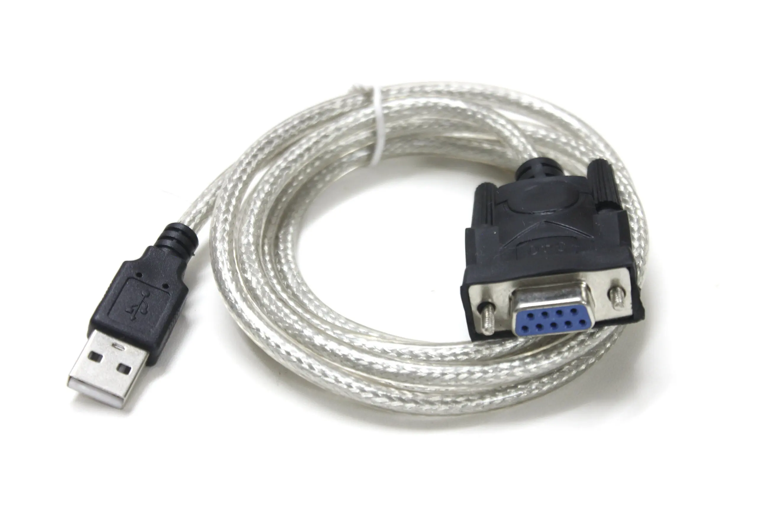 USB 2.0 Serial Cable to RS232 DB9 Female Support Windows 11 10 8 7 Mac Linux (PL2303 chip) for Cashier Register Modem