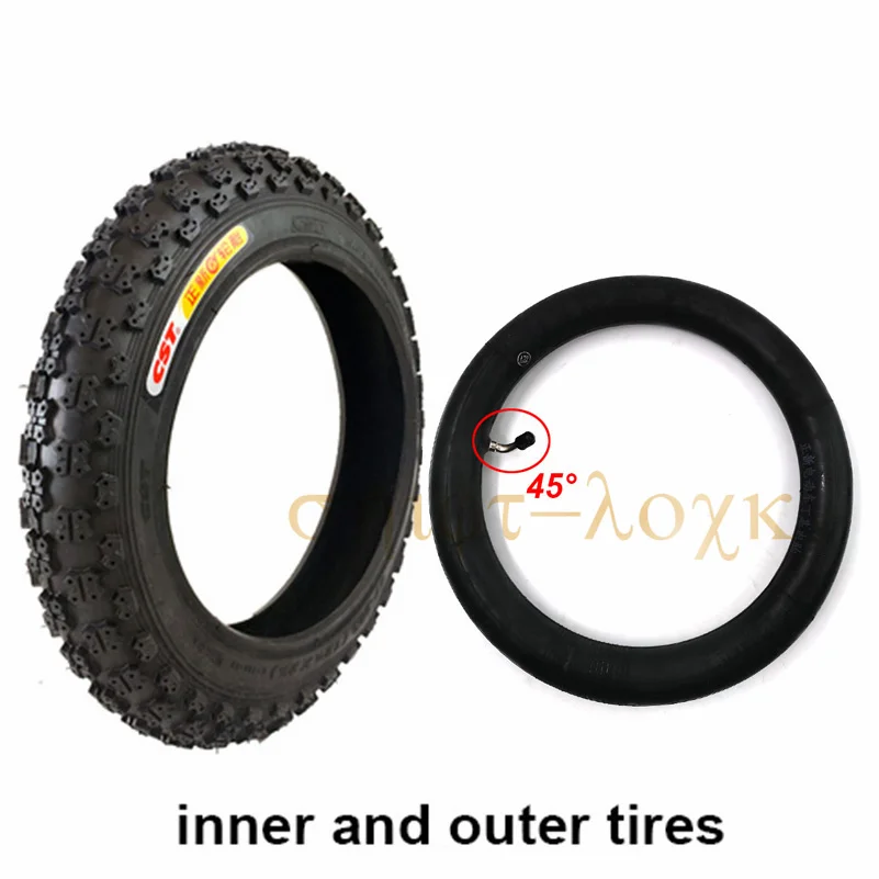 12 Inch Tire  1/2x2 1/4 57-203 for Gas Electric Scooters / E-Bike / Bicycle Tyre  1/2X2  Wheel  & Inner Tube