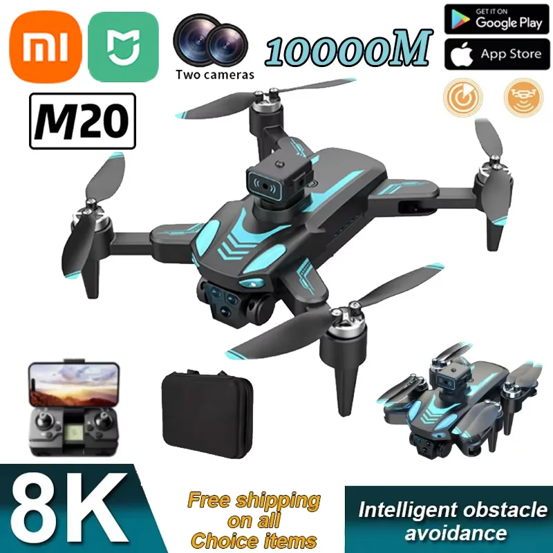 Xiaomi Mijia New M20 Drone 8K Professional FPV Drone Camera HD Aerial Photography RC Aircraft Triple Camera Quadcopter UAV Toys