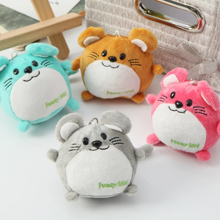 

Mini 10CM Approx. Mouse Plush Toy , Stuffed TOY , Key Chain Mouse Wedding Gift，Cartoon Animal Mouse Toy