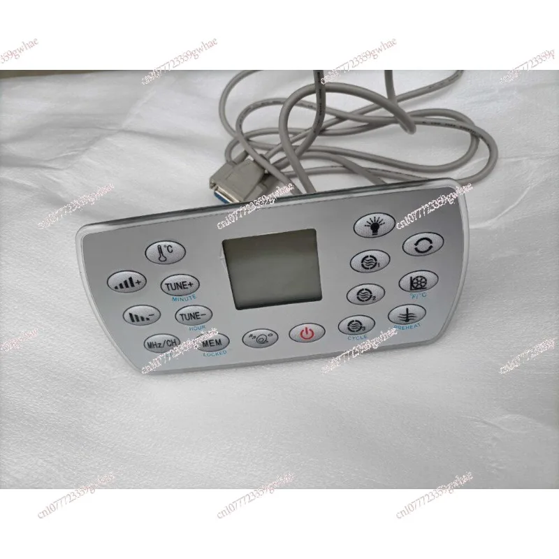 Pool Controller Control Screen Waterproof Massage Bathtub Control Box Panel Accessories Replacement for Swimming Pool System