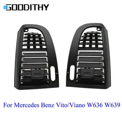 Ar Condicionado Vent Outlet Cover, Painel Grelha Painel, Saída AC para Mercedes Benz Vito Viano W636 W639, Frente Esquerda e Direita