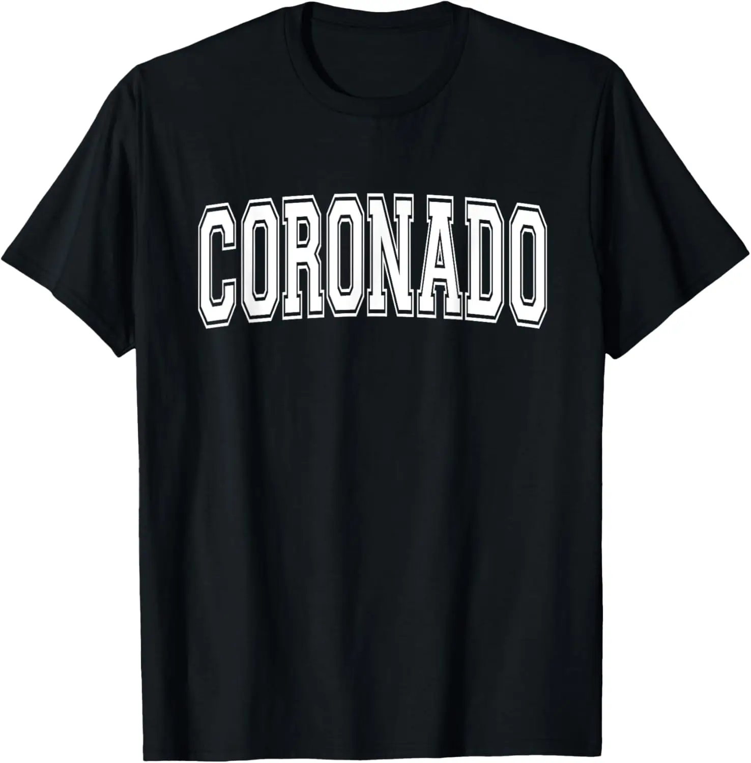 CORONADO CA CALIFORNIA USA Vintage Sports Varsity Style T-Shirt