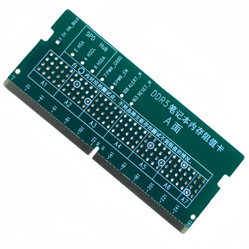 DDR1 DDR2 DDR3 DDR4 DDR5 Memory Load Card Desktop Laptop RAM Fake Load Resistance Card Motherboard Test Tool