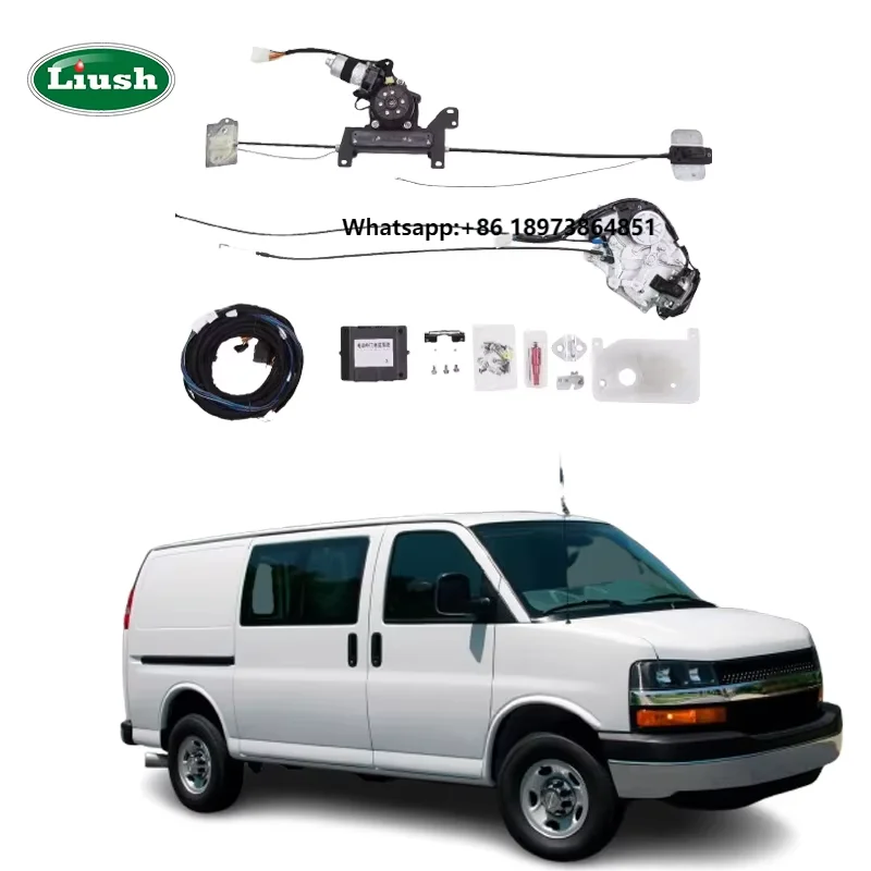 

Power Sliding Door Drive System Kit for Chevrolet Express Automatically Open Close Electric Middle Car Door for GMC Savana Van