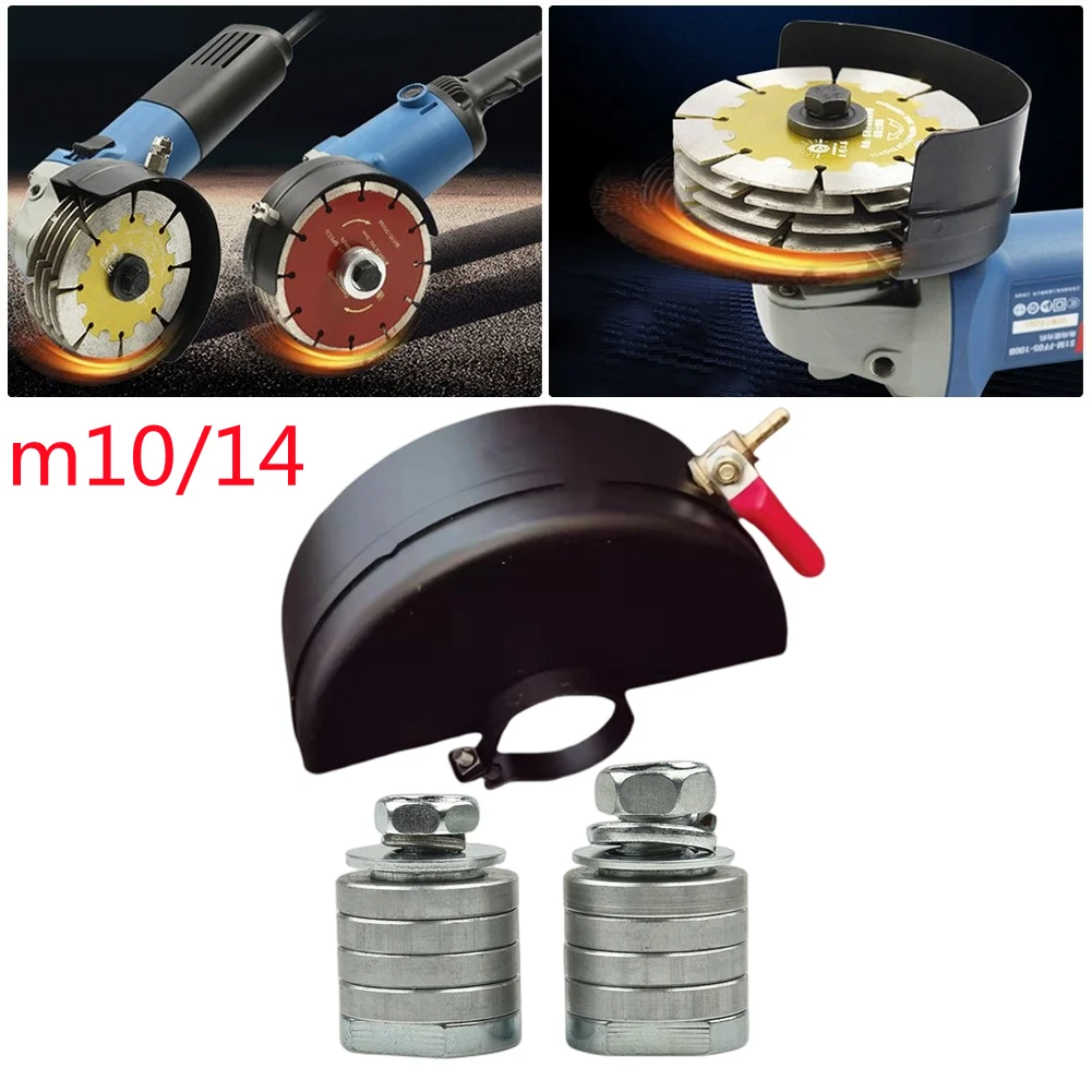 M10 M14 Angle Grinder To Grooving Machine Adapter 100/125 Type Angle Grinder Polisher Interface Converter Power Tools Adapter