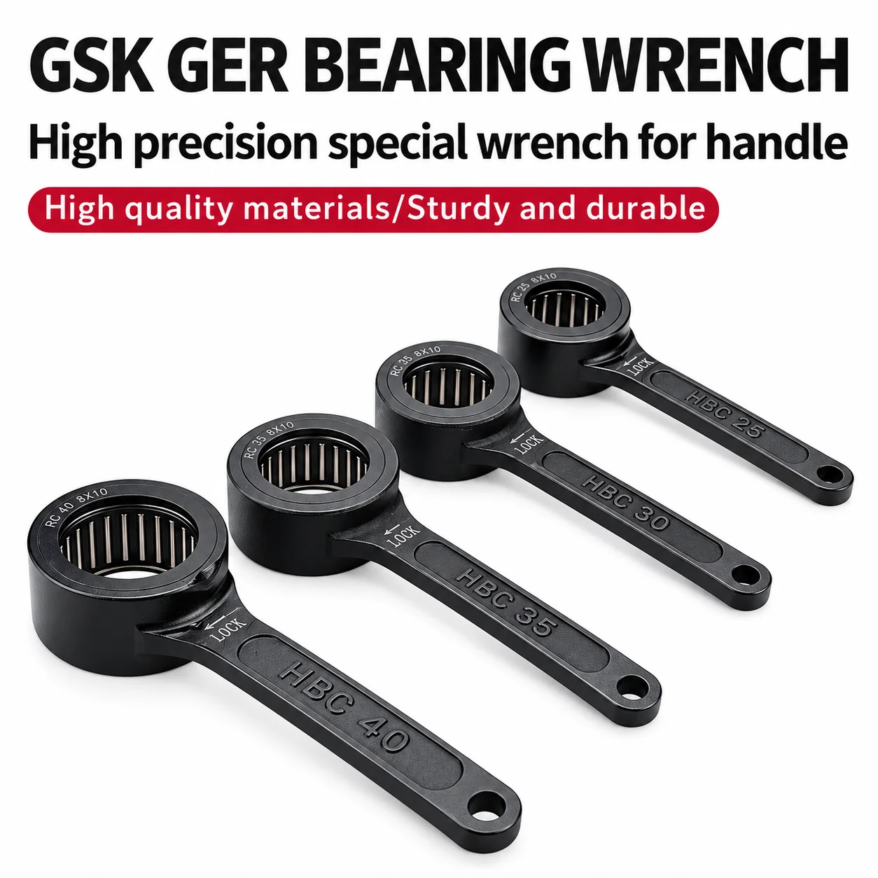 SK10-C27 SK10-C30/35/40 SK20-C50 C48 Chuck Wrench Bearing Wrench CNC Lathe Tool Holder GSK/GER Milling Cutter Shank Nut Wrench