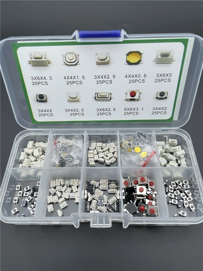 Car remote control button switch button package adhesive sheet touch switch button box with multiple specifications: 4*4, 3*6